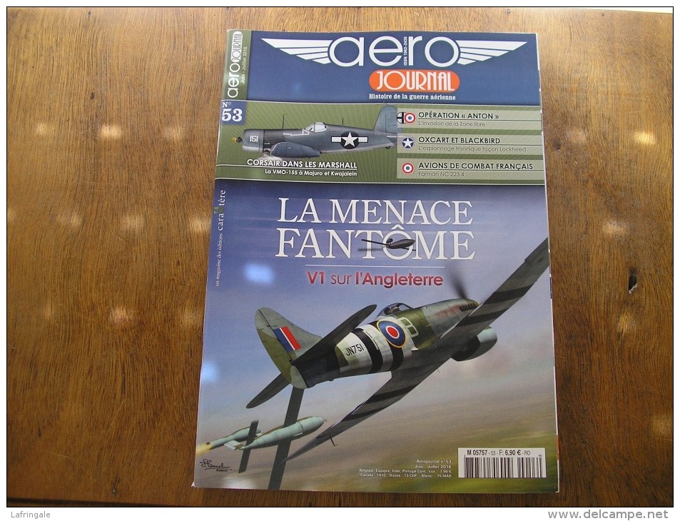 REVUE "AERO",n°53,Menace Des V1 Sur L'angleterre,Corsair,avions Francais,etc - 1939-45