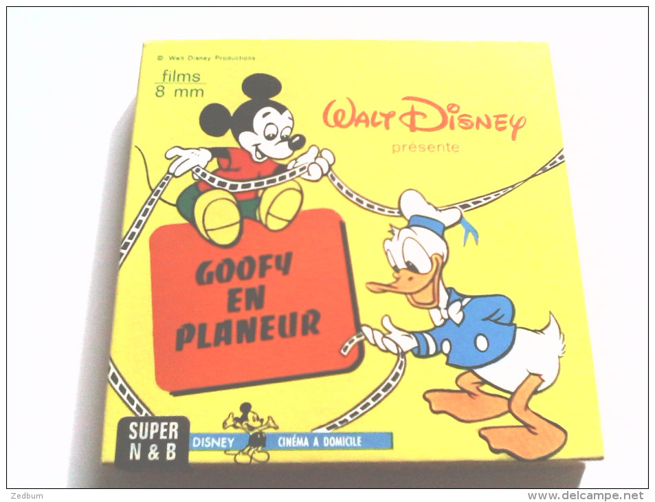 SUPER 8 - GOOFY EN PLANEUR - WALT DISNEY - Filme: 35mm - 16mm - 9,5+8+S8mm