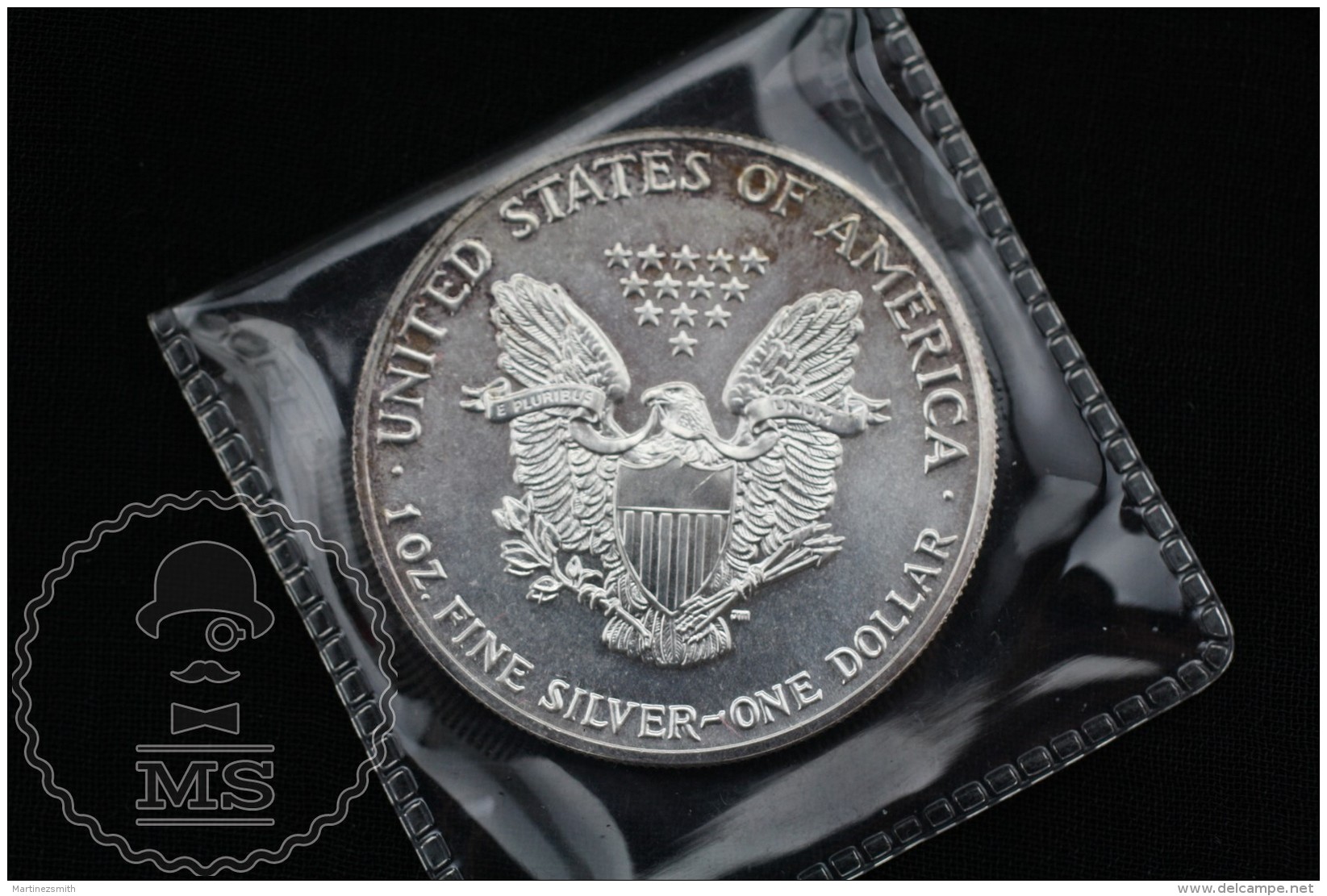 United States 1989 American Silver Eagle Dollar 1 Oz Fine Silver - 1979-1999: Anthony