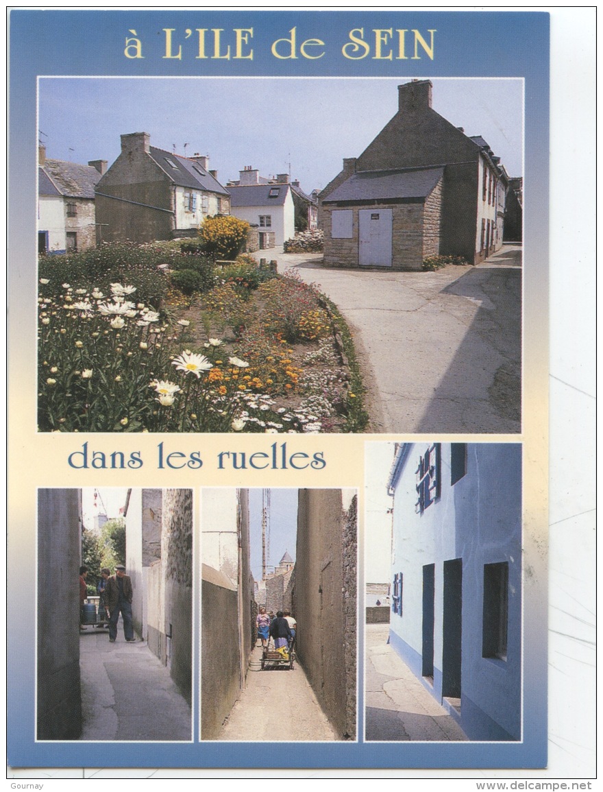 à L'ile De Sein : Dans Les Ruelles étroites (n°4004 Ed Jos Neuve) Multivues - Ile De Sein