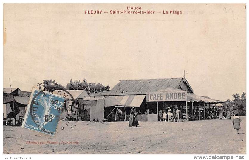 Fleury D'Aude - St Pierre La Mer     11      La Plage    Café André - Other & Unclassified