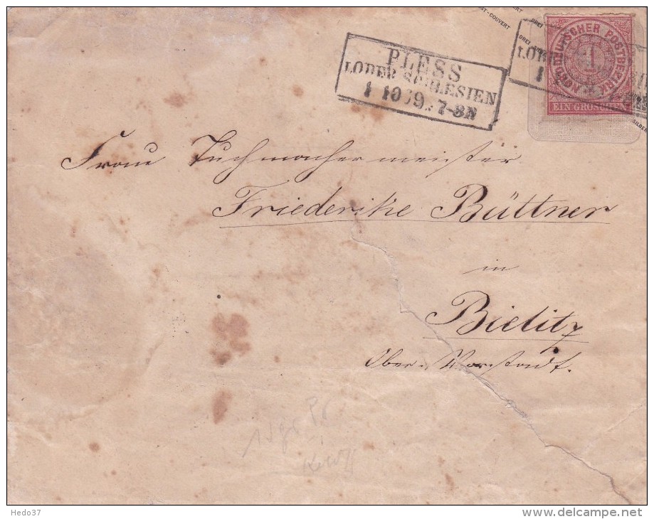 Confédération Du Nord - Lettre - Postal  Stationery