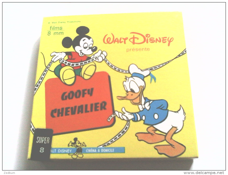 SUPER 8 - GOOFY CHEVALIER - WALT DISNEY - Filmspullen: 35mm - 16mm - 9,5+8+S8mm