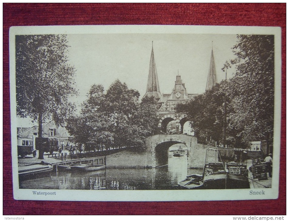 NETHERLANDS / SNEEK - WATERPOORT / 1928 - Sneek