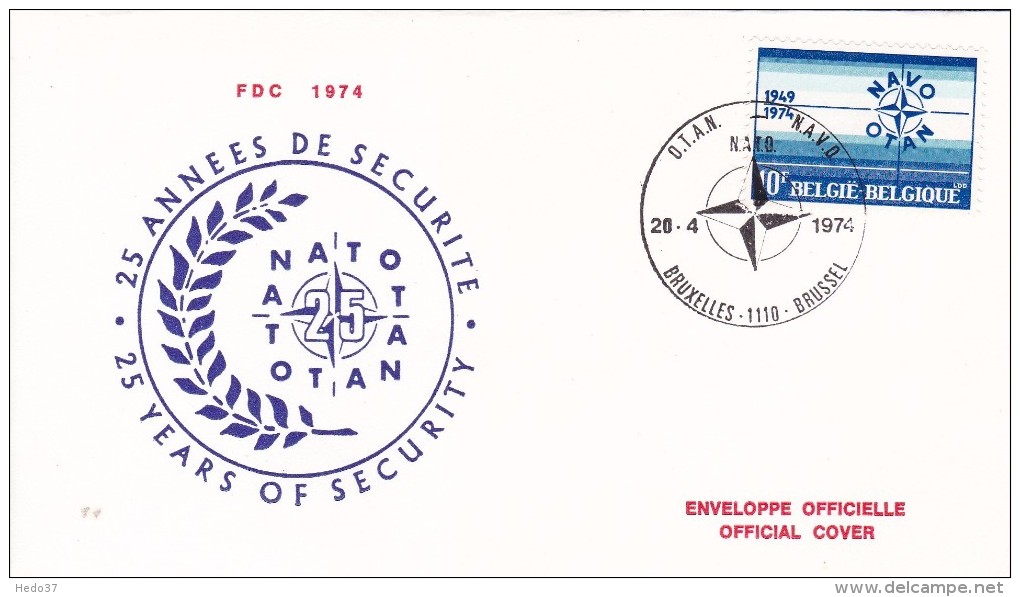 Belgique - FDC - 1971-1980