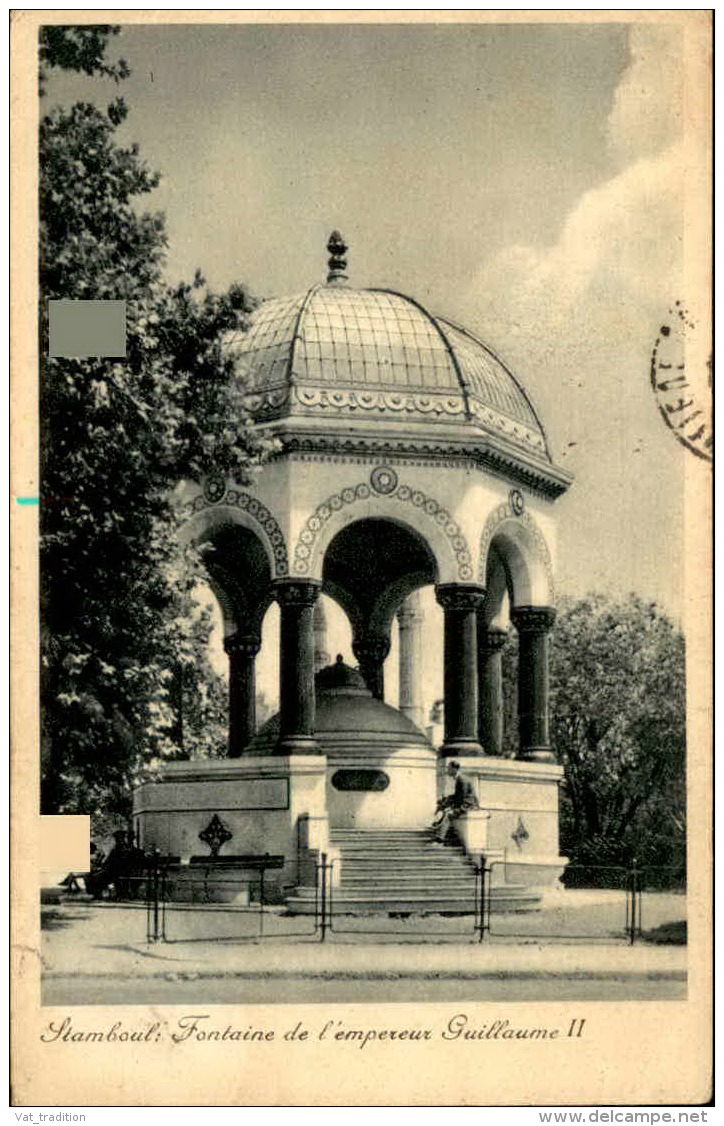 TURQUIE - Carte Postale De Istambul , La Fontaine De Guillaume II En 1933 - A Voir - L 2622 - Turquie