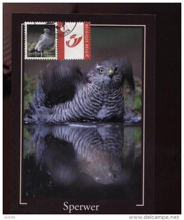 Belgie Buzin Vogels Birds DUOSTAMP Uit 4030/34 Maximumkaart RR - 2001-2010