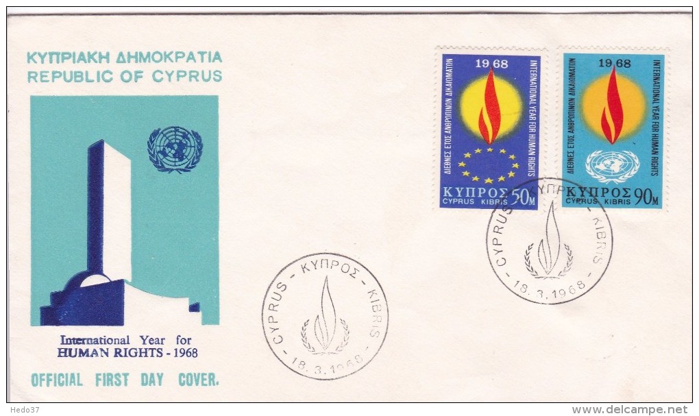 Chypre - Lettre - Cartas