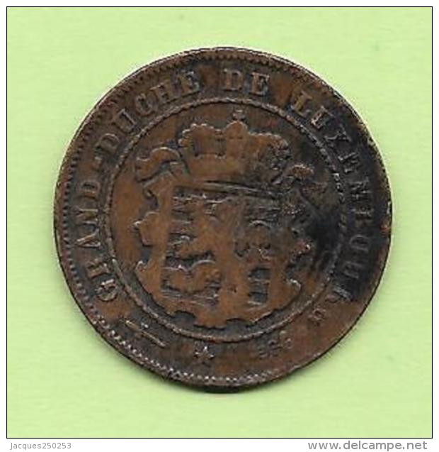 2 1/2 CENTIMES BRONZE 1854 - Luxembourg