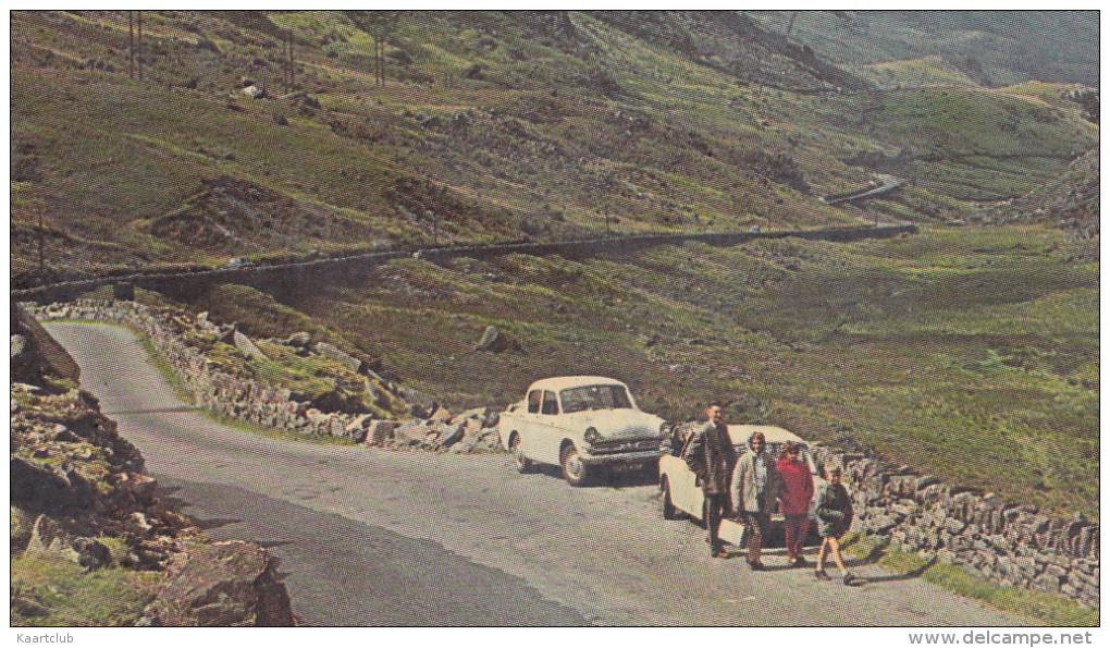 Llanberis Pass: HILLMAN MINX SALOON, AUSTIN/MORRIS  ADO 16 -  Caernavon - (Wales) - Andere & Zonder Classificatie