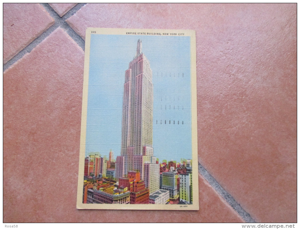 1946 Empire State Building New York City  And Midtown Of New York - Empire State Building