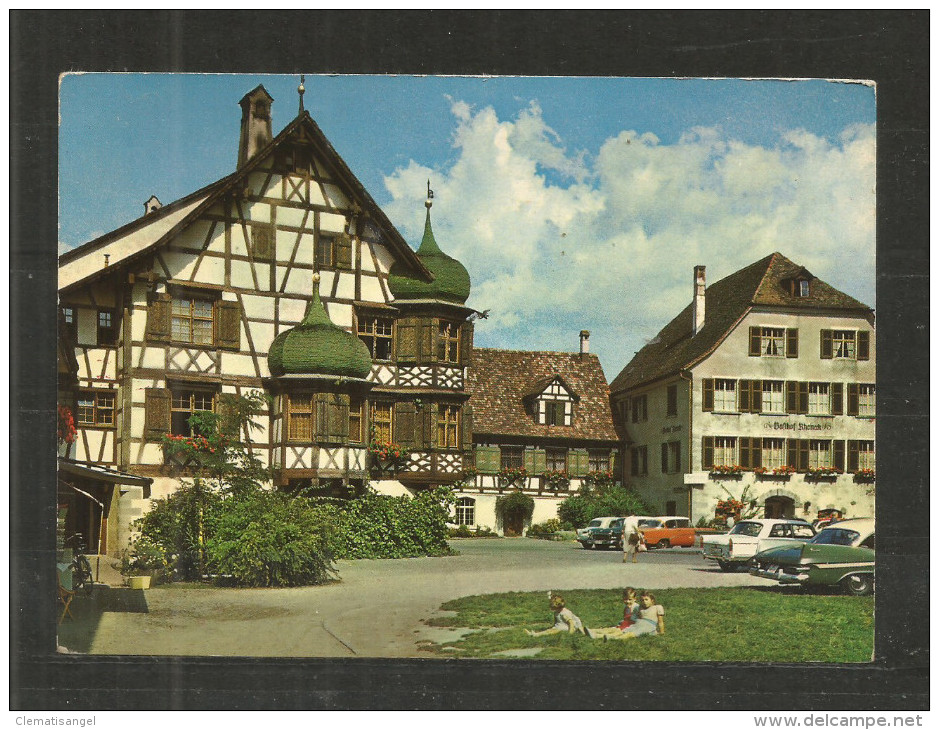 333n * GOTTLIEBEN * AM RHEIN ( UNTERSEE ) * HOTEL * RESTAURANT * DRACHENBURG * UND WAAGHAUS  **!! - Gottlieben