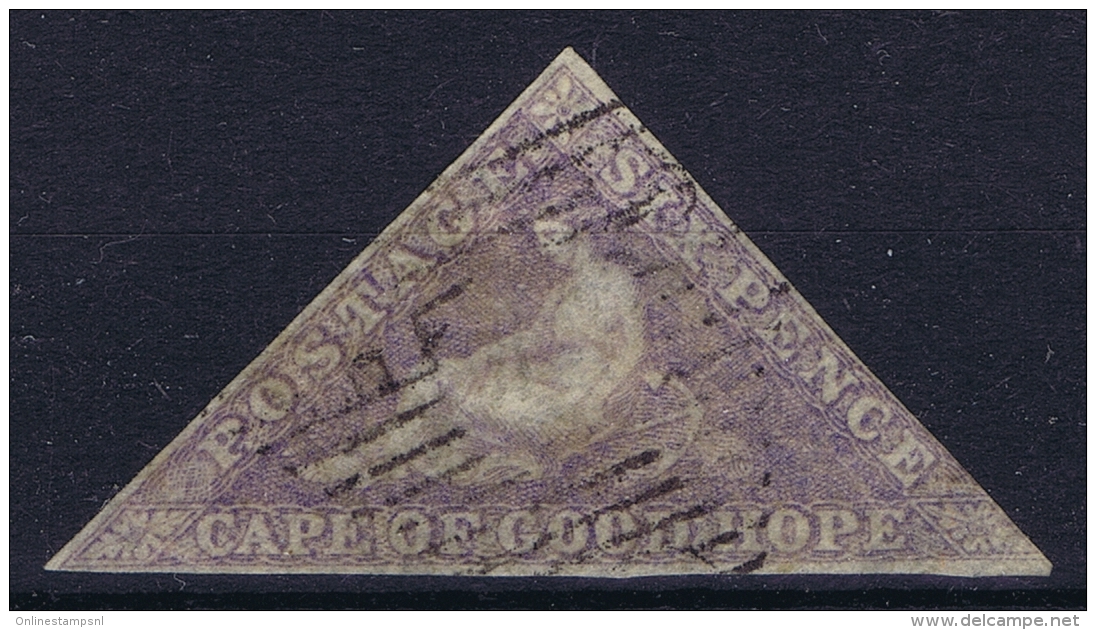 Cape Of Good Hope: 1855 -1863  4d Blue  Cancelled Mi 3 I Y - Cape Of Good Hope (1853-1904)