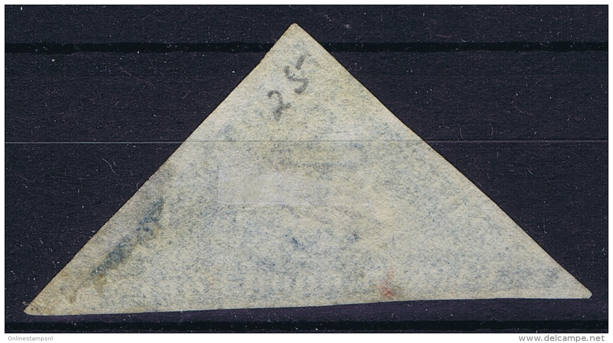 Cape Of Good Hope: 1855 -1863 6 D  Rose-lilac  Cancelled Mi 2 Thin Spot Around Pence - Kap Der Guten Hoffnung (1853-1904)