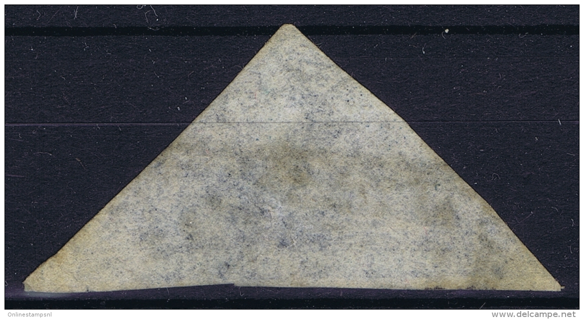 Cape Of Good Hope: 1855 -1863  4 D Blue Cancelled Mi 2 - Kaap De Goede Hoop (1853-1904)