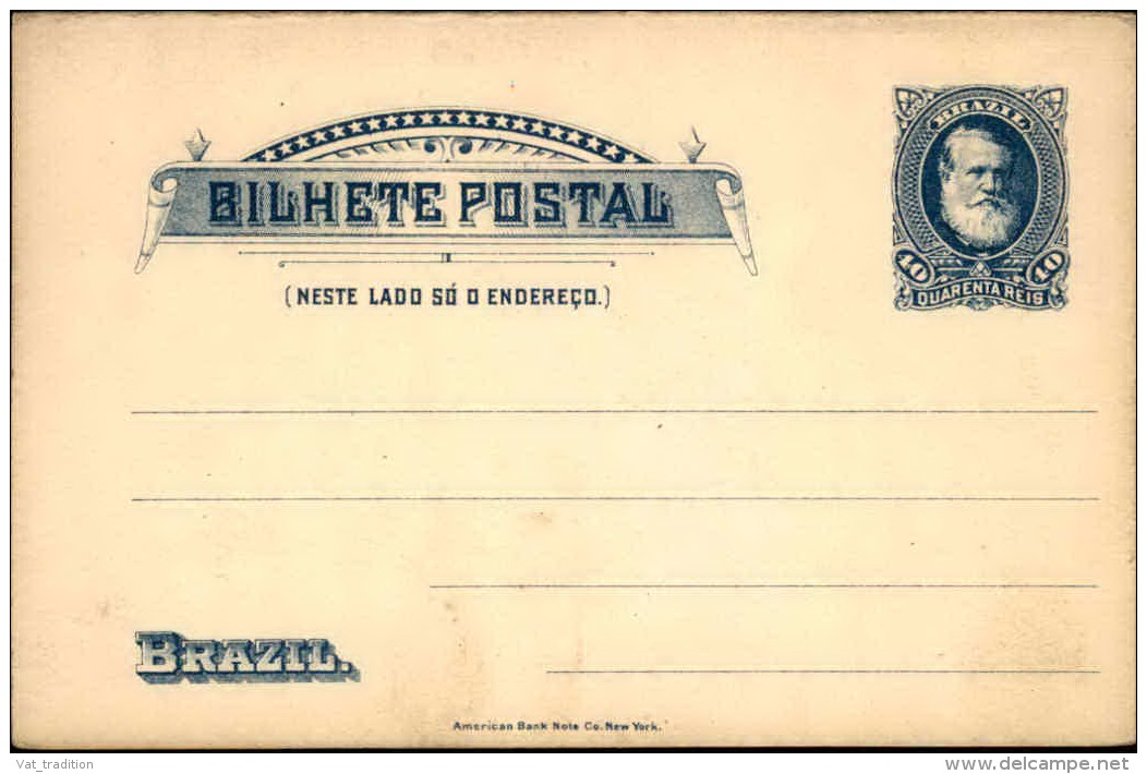 BRESIL - Entier Postal Non Voyagé- A Voir - L 2663 - Entiers Postaux