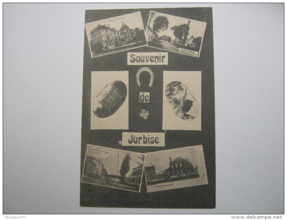 JURBISE  ,Carte  Postale, 1914/18  , 2 Scans - Jurbise