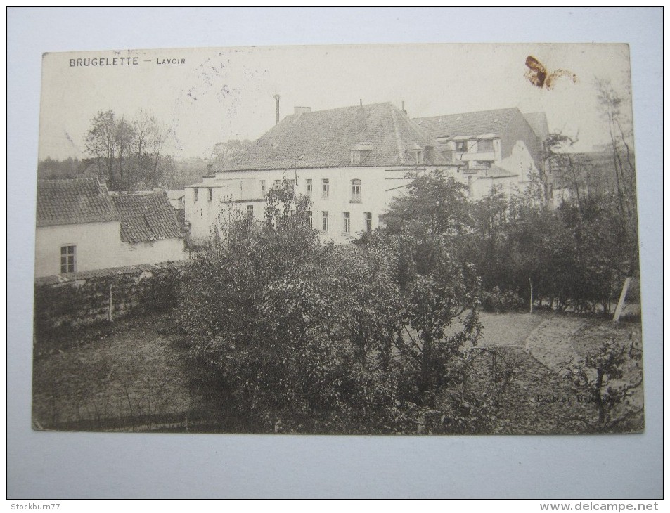 BRUGELETTE  ,Carte  Postale, 1914/18  , 2 Scans - Brugelette