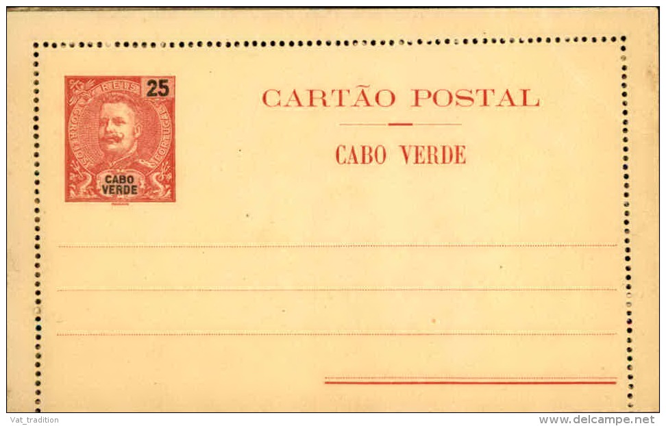 PORTUGAL / CAP VERT - Entier Postal Non Voyagé - A Voir - L 2678 - Cap Vert