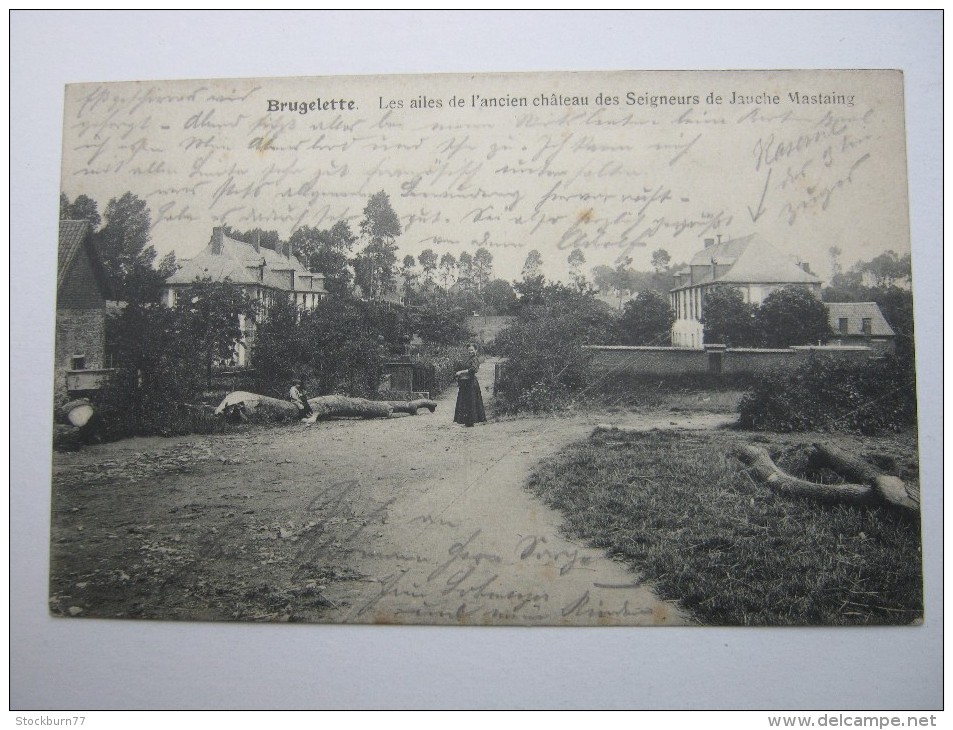 BRUGELETTE  ,Carte  Postale, 1914/18  , 2 Scans - Brugelette
