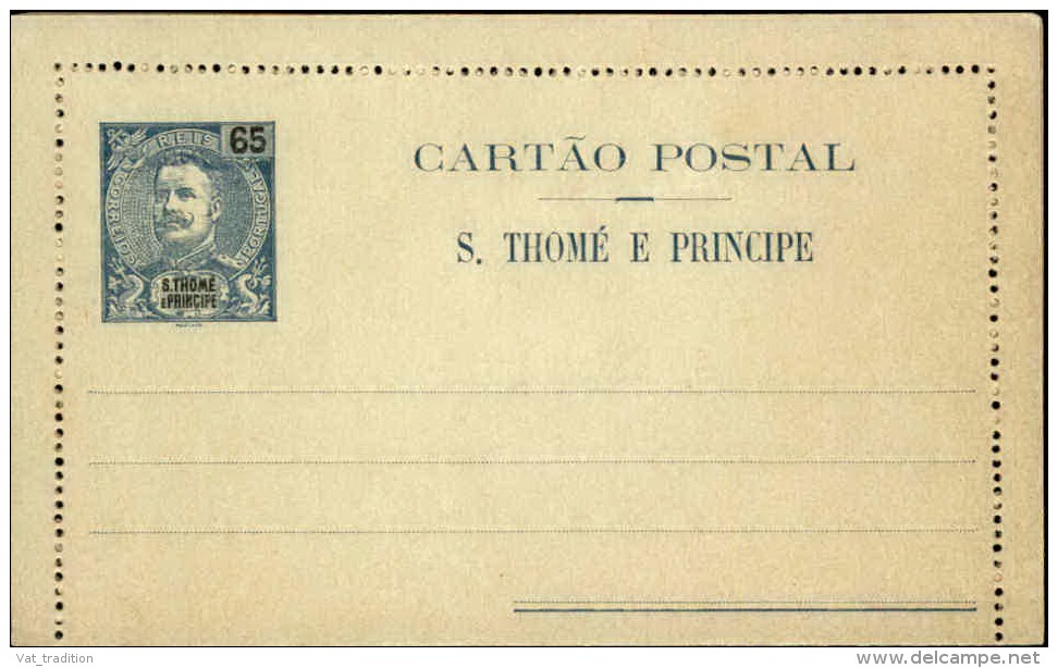 PORTUGAL / ST THOMAS ET PRINCE - Entier Postal Non Voyagé - A Voir - L 2681 - St. Thomas & Prince