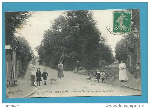 CPA - Circulé - Avenues Vercingétorix Et De Nonneville AULNAY-SOUS-BOIS  93 - Aulnay Sous Bois