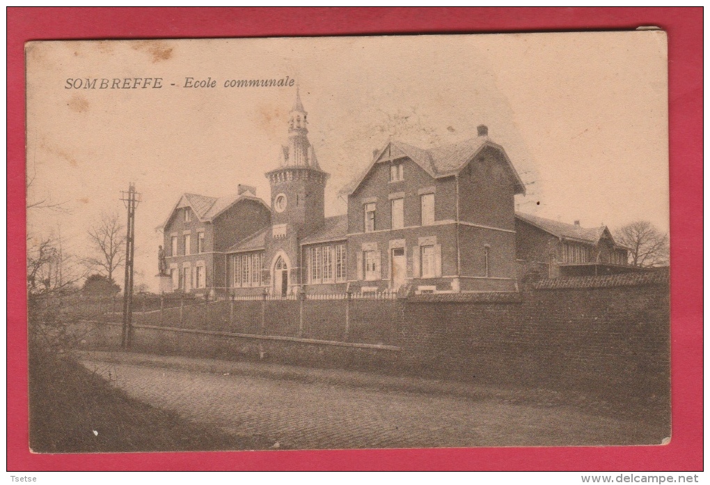 Sombreffe - Ecole Communale - 1931 ( Voir Verso ) - Sombreffe