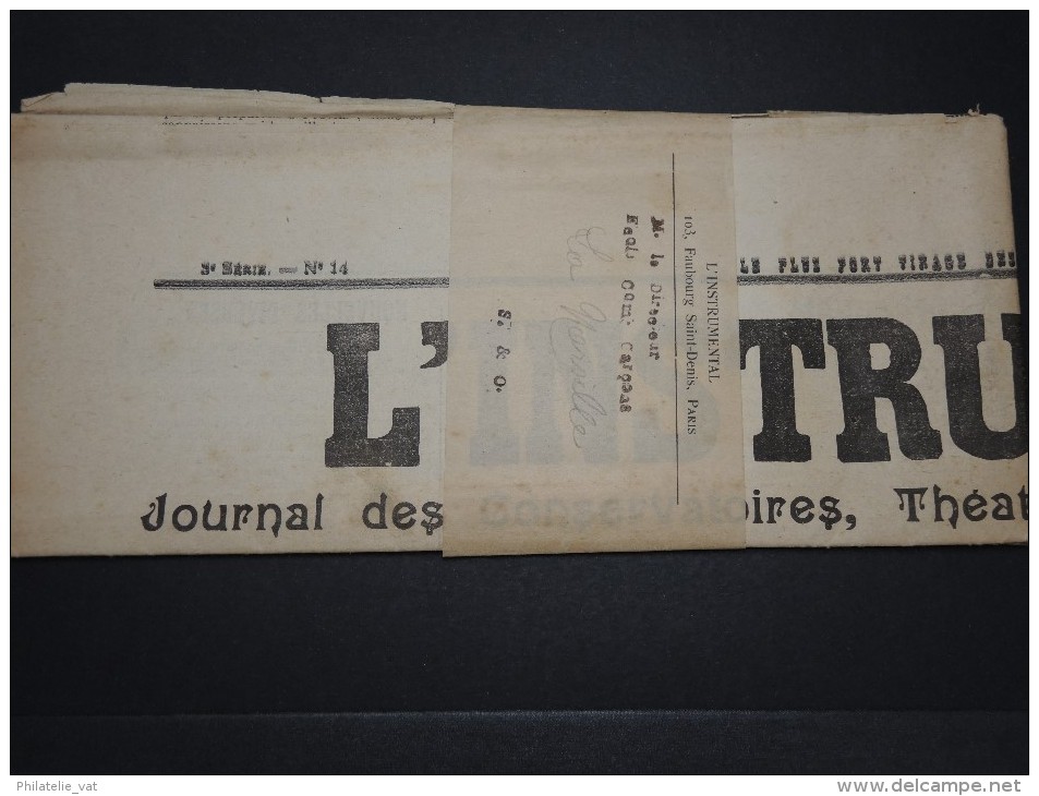 FRANCE - Exemplaire N° 14 De L'Instrumental Reçu Mais Non Ouvert - 1922 - A Voir -  P20702 - Newspapers