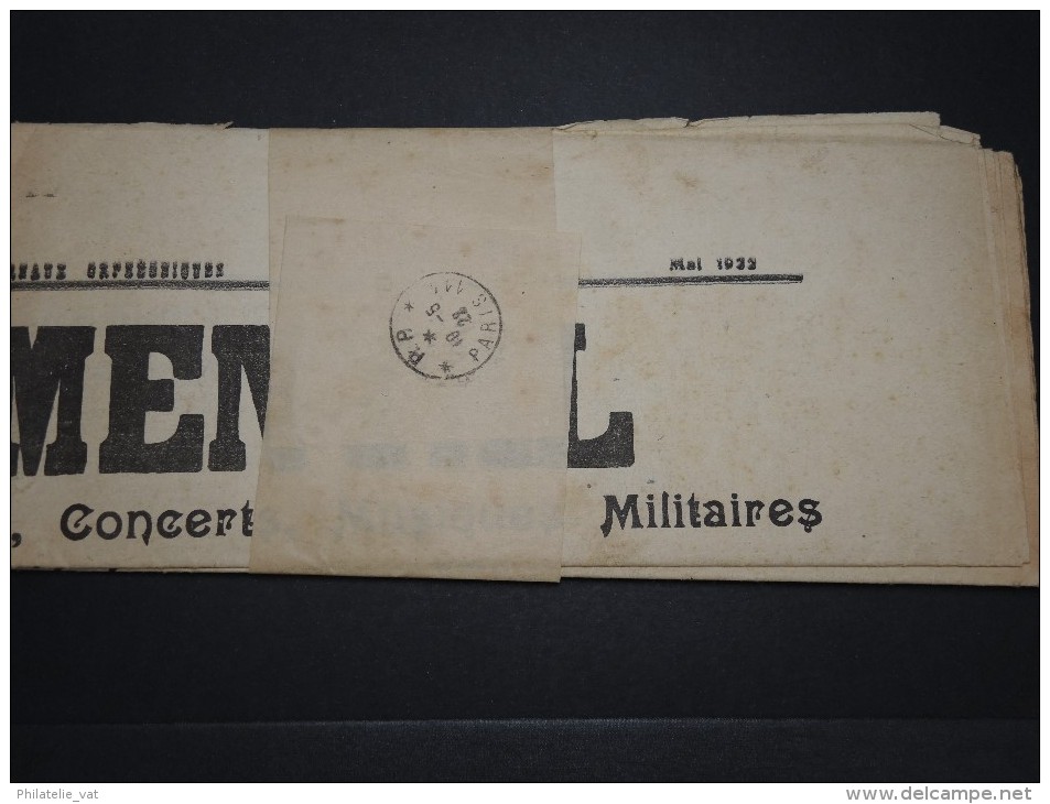 FRANCE - Exemplaire N° 14 De L'Instrumental Reçu Mais Non Ouvert - 1922 - A Voir -  P20702 - Newspapers
