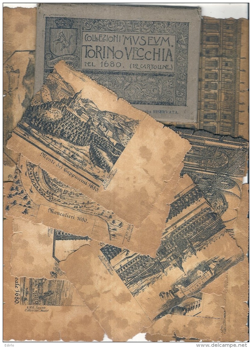 Torino Vecchia  Nel 1680 Colleczioni Mudeum - Sammlungen & Lose