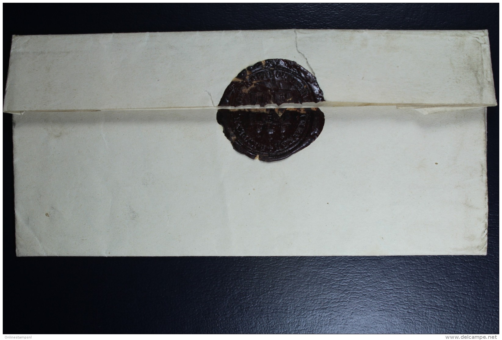 Russia, Livland/Estland Letter  Kvellenstein  Pernau Parnk 1870 Waxsealed - ...-1857 Voorfilatelie