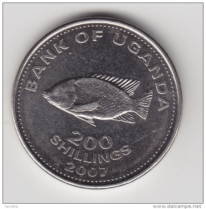 @Y@  Oeganda   200 Shilling 2007     (3069) - Ouganda