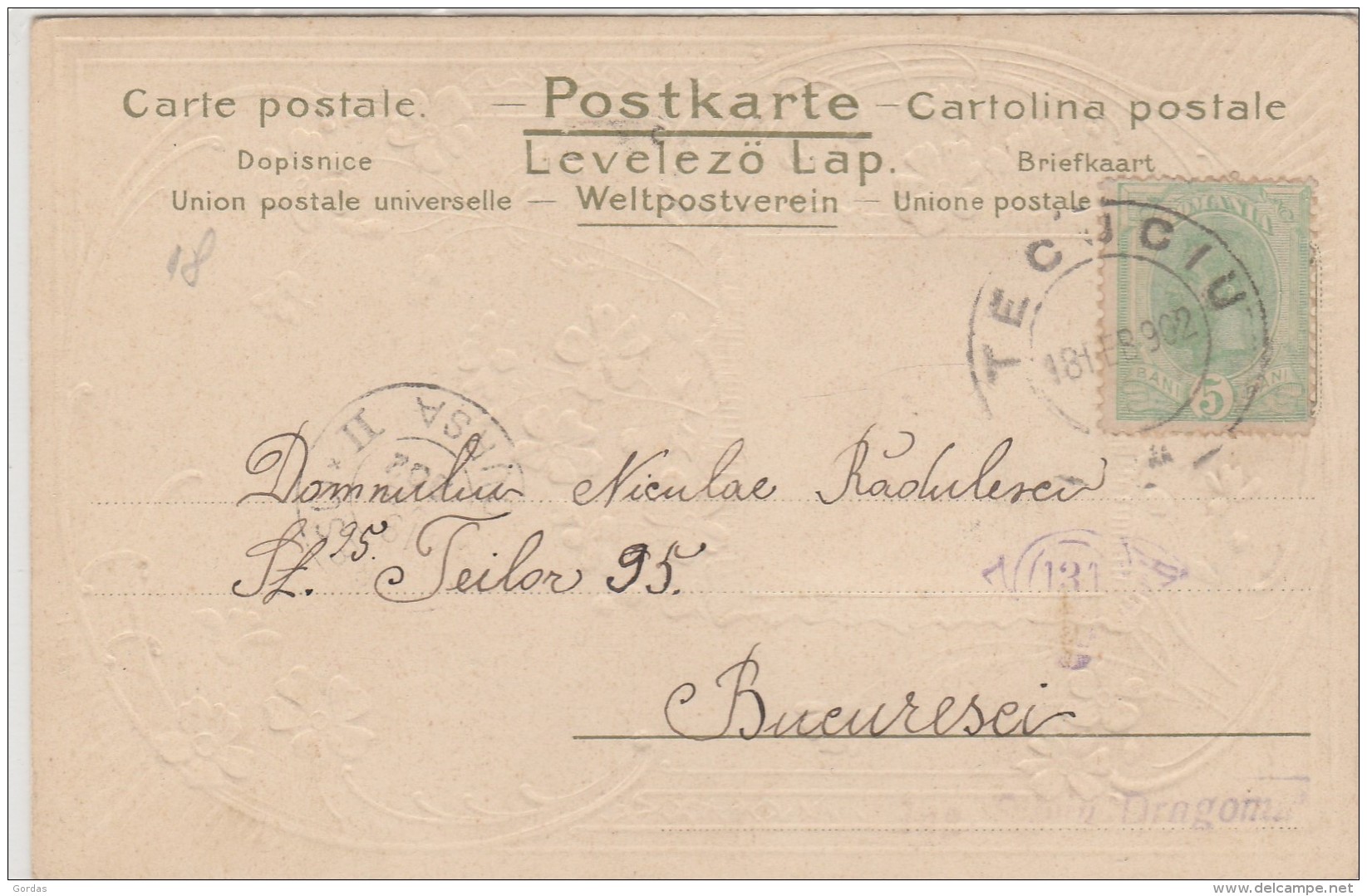 Illustration - Embossed - Vor 1900