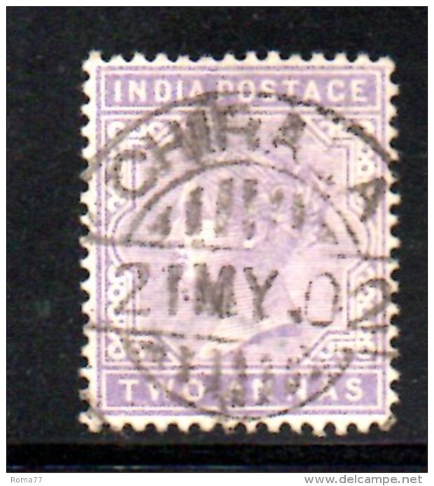 T628 - INDIA 1900 , Gibbons N. 116 Usato - 1852 Provincie Sind