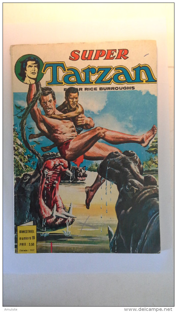 Super Tarzan  Bimestriel  N°19 Bon état / 1976 - Blek