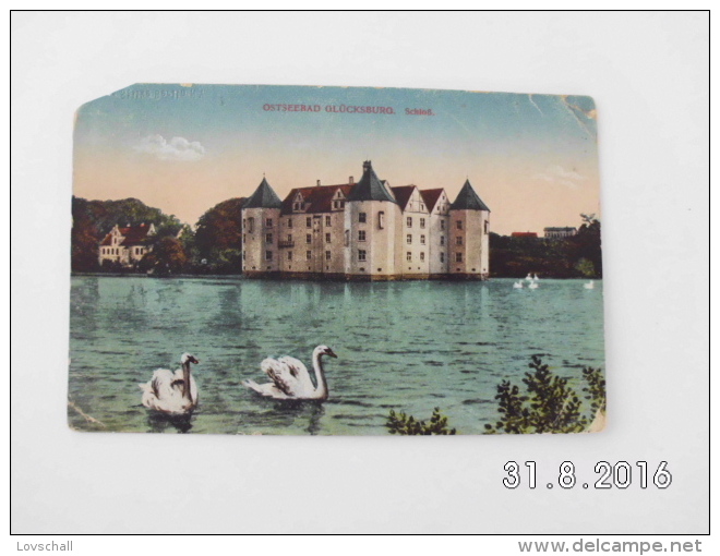 Ostseebad Glücksburg. - Schloss (30 - 1 - 1918) - Gluecksburg