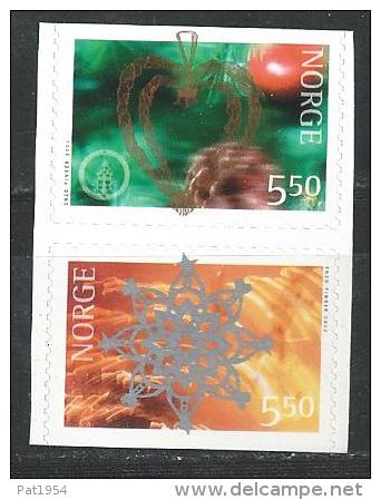 Norvège 2002 N°1395/1396 En Paire Neufs**Noël - Unused Stamps