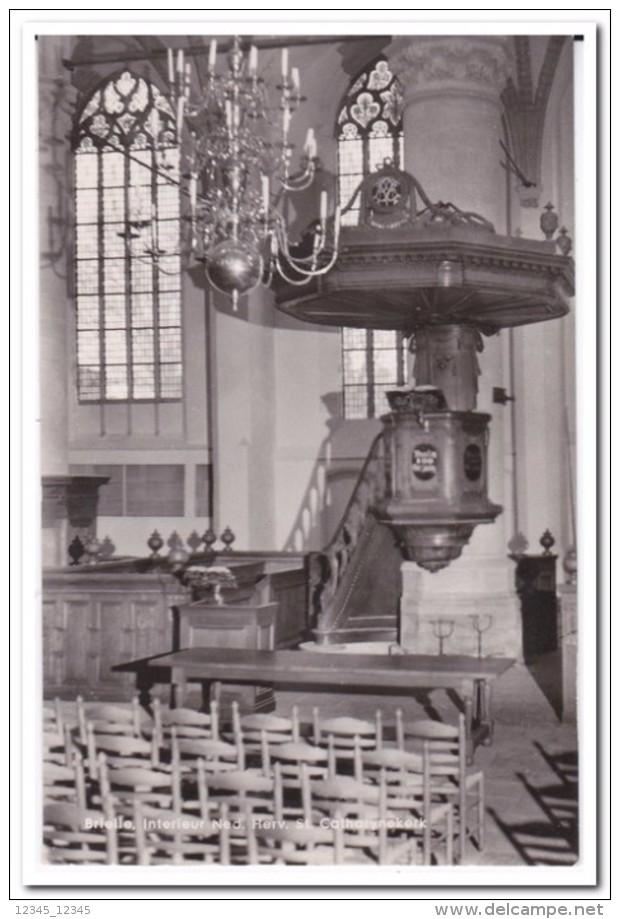 Brielle, Interieur Herv. St. Catharynekerk - Brielle