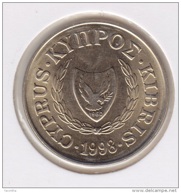 @Y@    Cyprus   20  Mills    1998 Unc    (3096) - Chypre