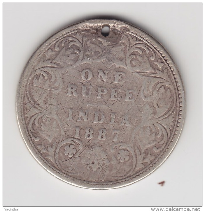 @Y@    India  1 Rupee  1887    (3098) - Inde