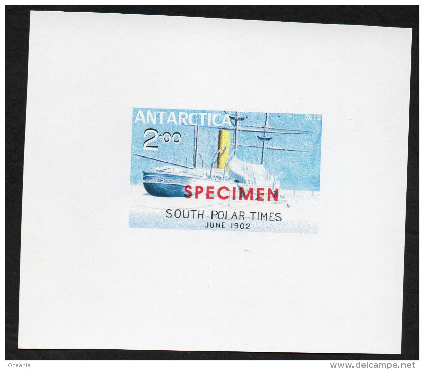 Antarctica Post South Polar Times Proof Specimen Overprint - Other & Unclassified