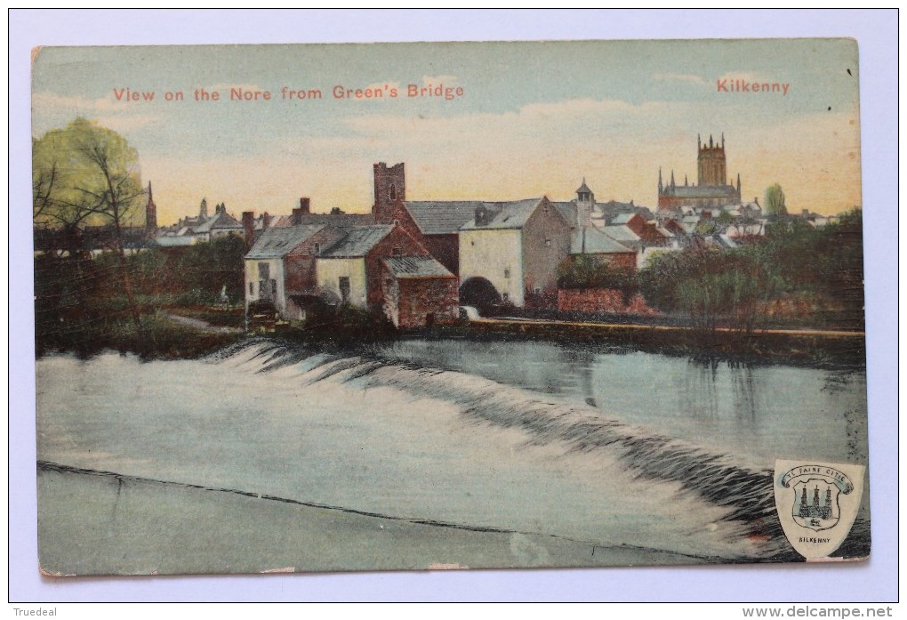 The Milton Postcard - View On The Nore From Green's Bridge, Kilkenny, Ireland - Kilkenny