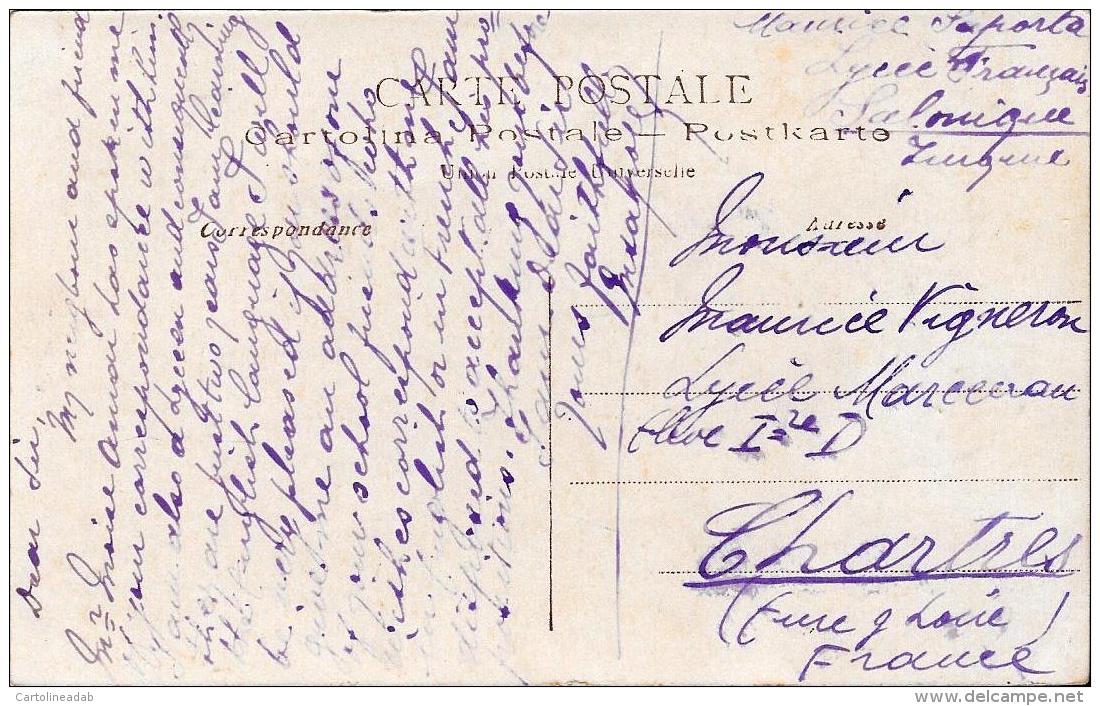 [DC3294] CPA - FIORI - CARTOLINA AUGURALE - VIaggiata - Old Postcard - Fiori