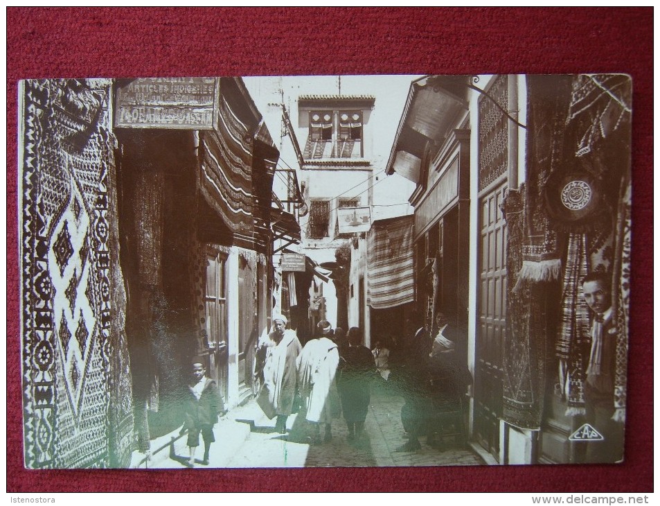 TUNISIA / TUNIS / RUE DE L'EGLISE / 1930-40 - Tunesien