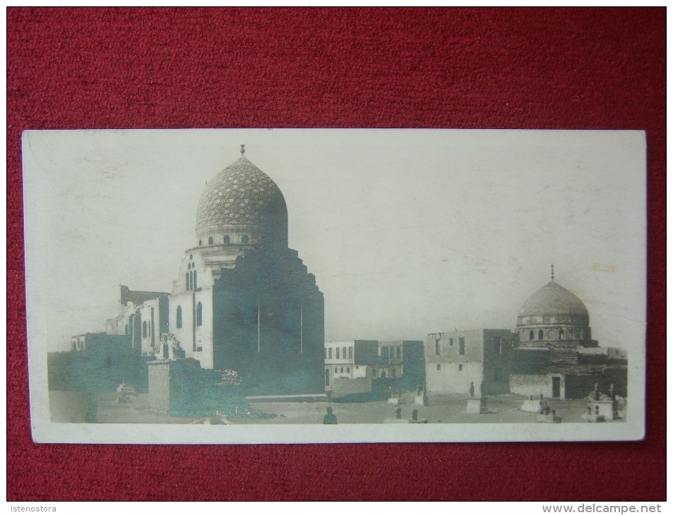 EGYPT / CAIRO - THE TOMBS OF THE KALIFS / TO ROMANIA - BRASOV / 1930 - Kairo