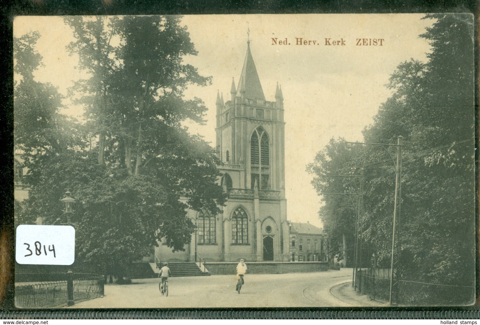 ANSICHTKAART * ZEIST * NED. HERVORMDE KERK * (3814) - Zeist