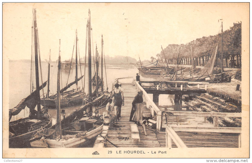 80-LE HOURDEL- LE PORT - Le Hourdel