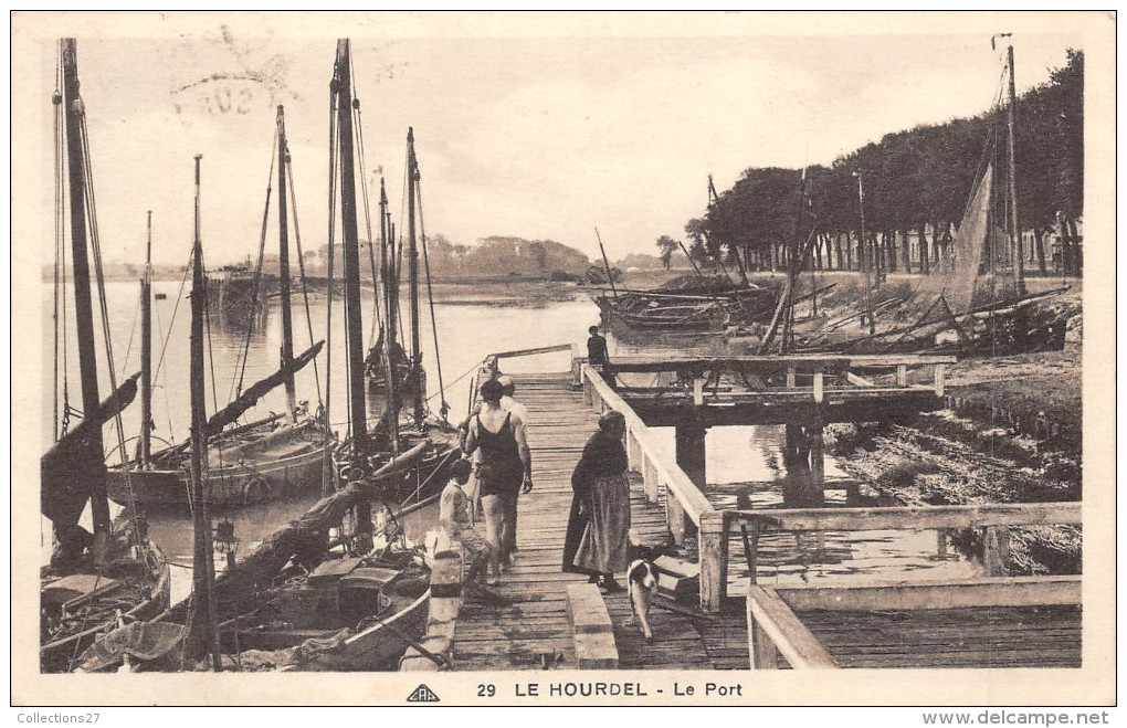 80-LE HOURDEL- LE PORT - Le Hourdel