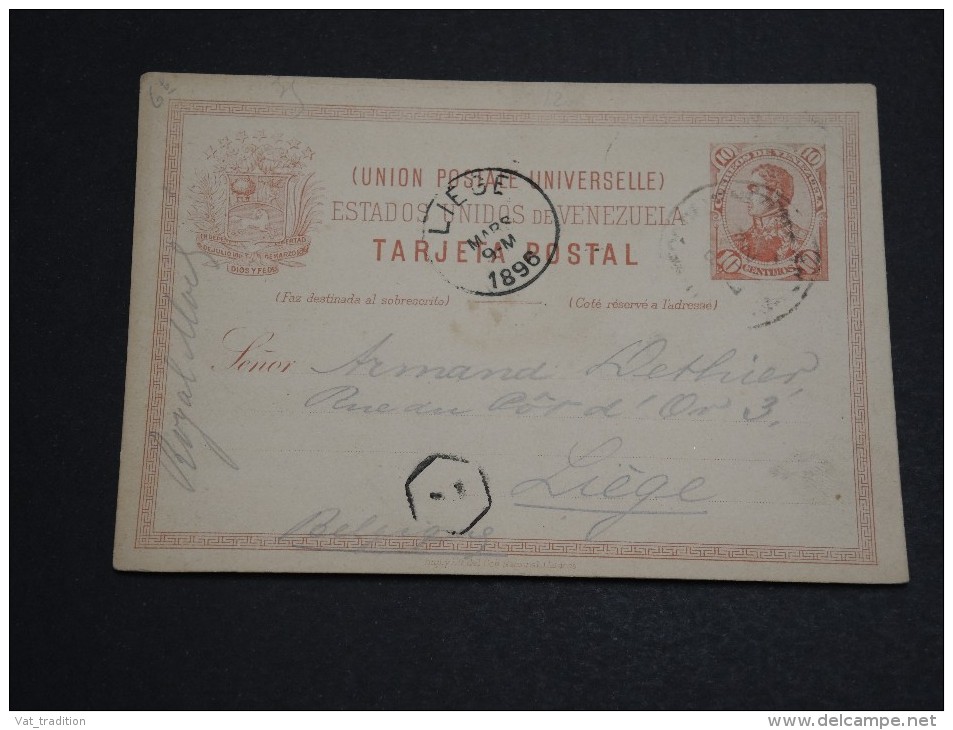 VENEZUELA - Entier Postal Pour Paris En 1910 - A Voir - L 2839 - Venezuela