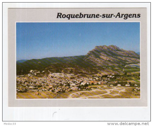 Dept 83,Var,Cpm Roquebrune Sur Argens,Vue Générale Aérienne - Roquebrune-sur-Argens